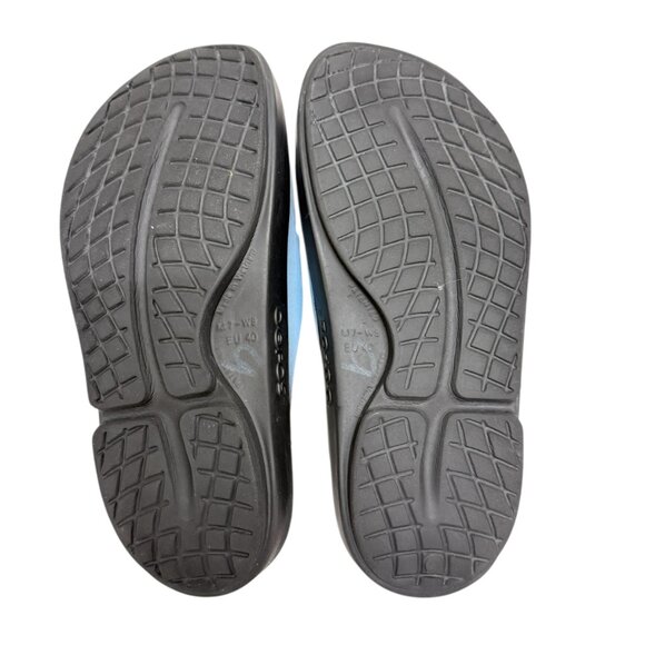 OOFOS OOaah Luxe Orthopedic Recovery Slide Sandal Men's Size 7 Women's size 9 - Picture 8 of 9